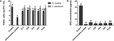 Inhibition of Streptococcus mutans Biofilm Formation and Virulence by Lactobacillus plantarum K41 Isolated From Traditional Sichuan Pickles